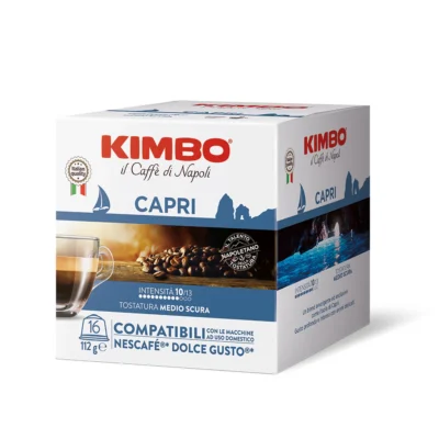 16 Capsule Kimbo Capri Compatibile Dolce Gusto