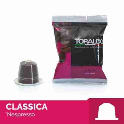 Toraldo Caffè 100 Capsule Miscela Classica Compatibile Nespresso