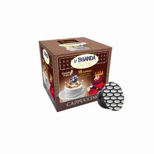 15 Capsule Compatibili con Dolce Gusto Miscela Cappuccino La Bevanda Del Rè