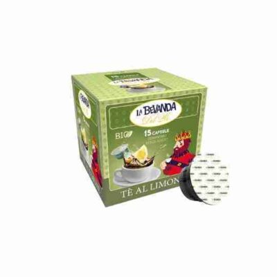 15 Capsule Compatibili con Dolce Gusto Miscela Tè al Limone La Bevanda Del Rè