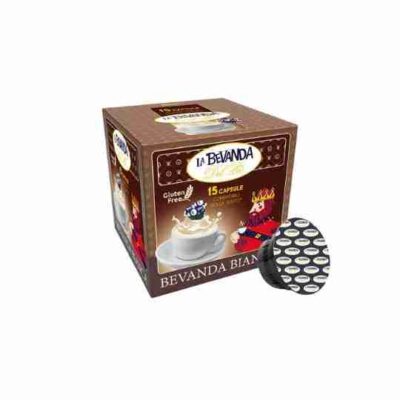 15 Capsule Compatibili con Dolce Gusto Miscela Bevanda Bianca Latte La Bevanda Del Rè