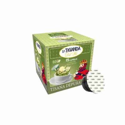 15 Capsule Compatibili con Dolce Gusto Miscela Tisana Depurativa La Bevanda Del Rè