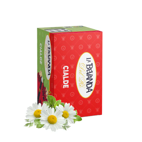 20 Cialde Caffè ESE 44mm Infuso Camomilla La Bevanda del Rè