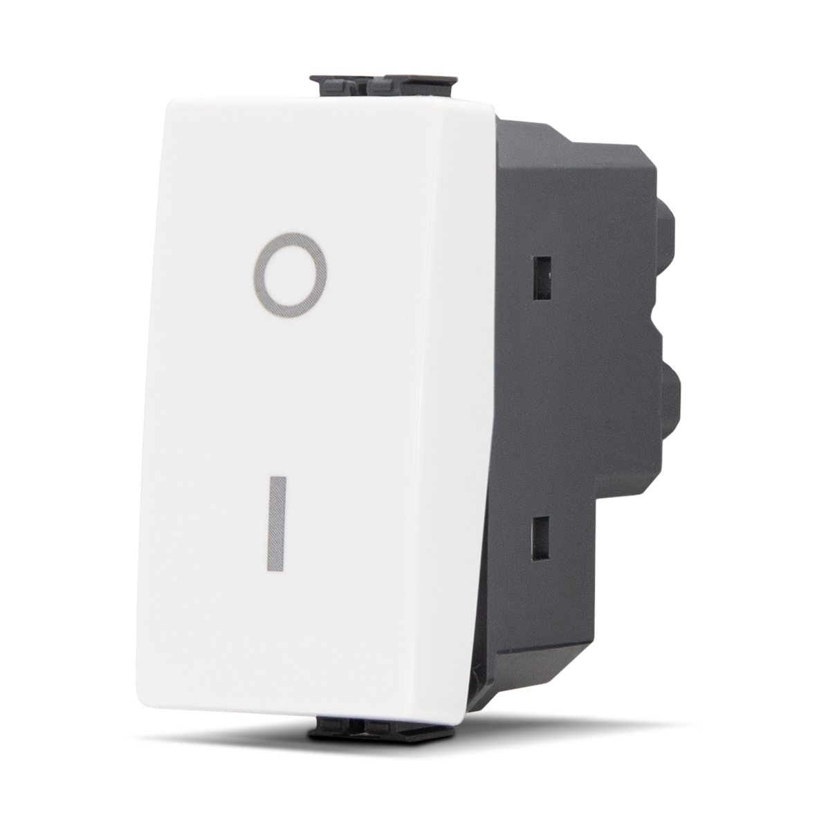 Interruttore Bipolare (16A-250V) Bianco Mapam Compatibile con Matix