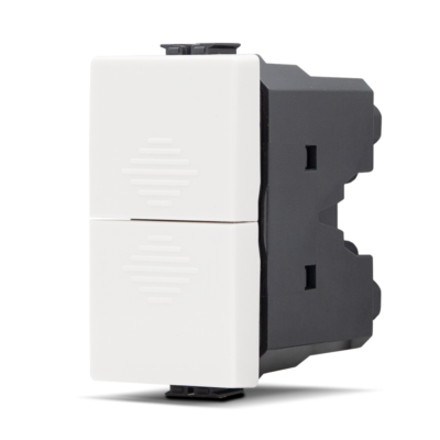 Doppio Pulsante (16A-250V) Bianco Mapam Compatibile con Matix
