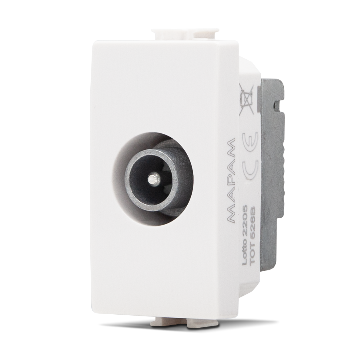 Presa TV Derivata Bianco Mapam Compatibile con Matix