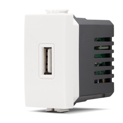 Presa USB 5V 2A 265V Bianco Mapam Compatibile con Matix