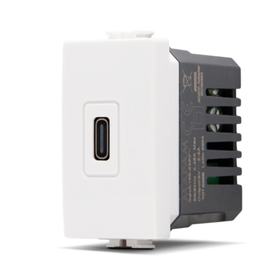 Presa USB-C Bianco Mapam Compatibile con Matix