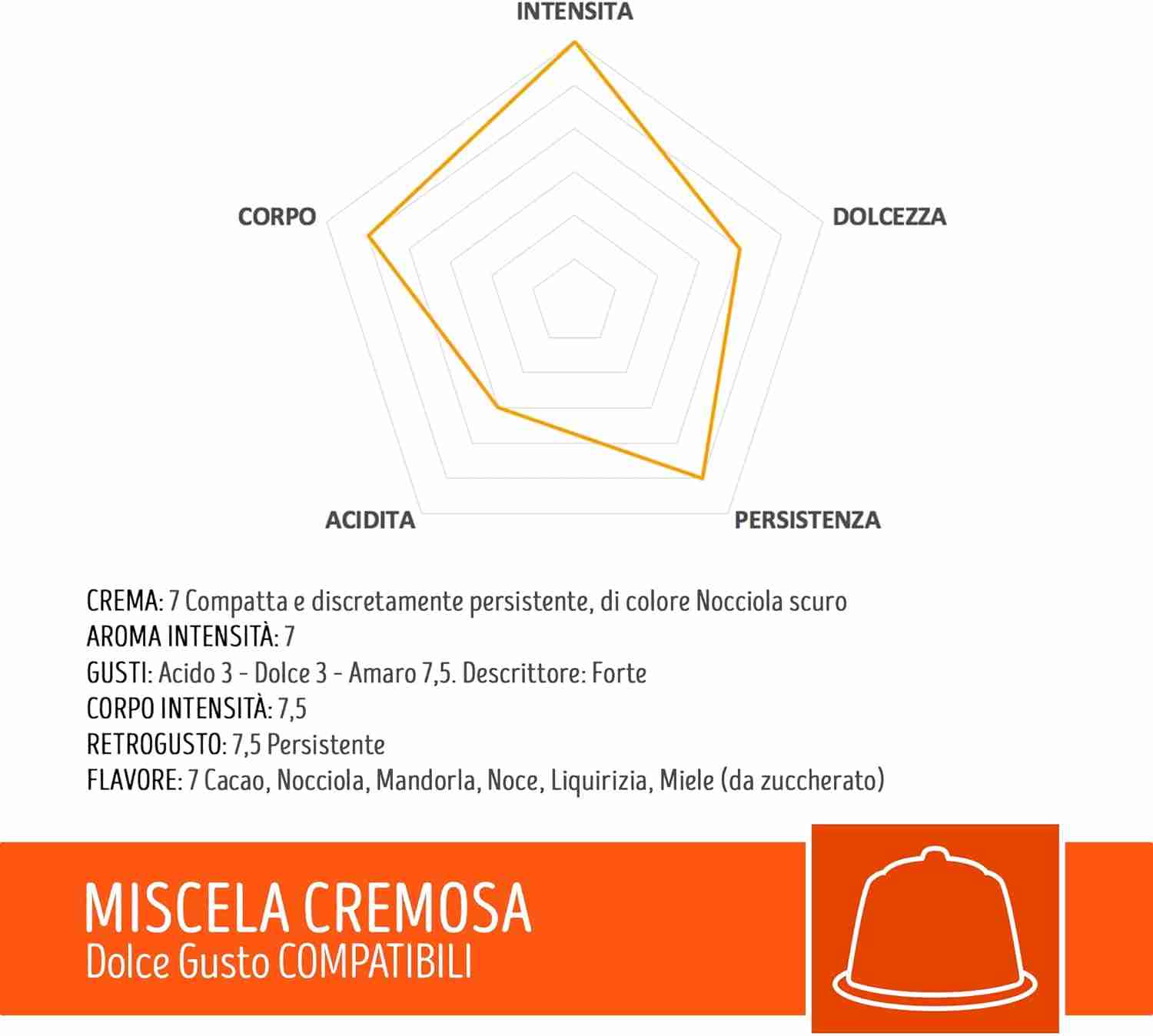 100 Capsule Toraldo Caffè Miscela Cremosa Compatibile Dolce Gusto - immagine 10