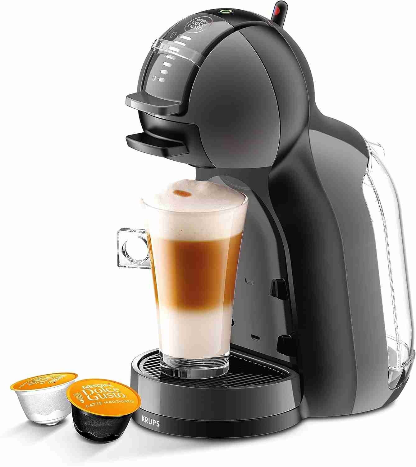 Krups Mini Me KP1238 Macchina Automatica per Caffè a Capsule 0,8 L Compatibile con Dolce Gusto
