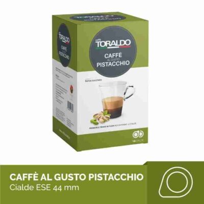 18 Cialde Caffè ESE 44mm Miscela Pistacchio Toraldo