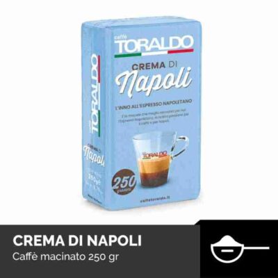 Caffè Macinato Toraldo Crema Di Napoli 250gr
