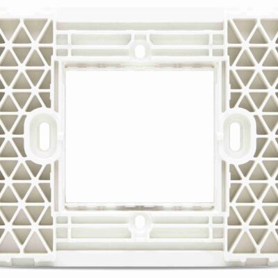 Supporto 2 Posti Bianco Mapam Compatibile con Bticino Living Now