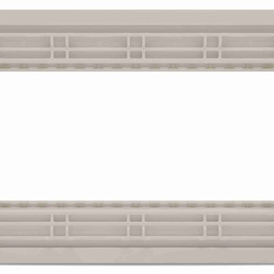 Supporto 4 Posti Sabbia Mapam Compatibile con Bticino Living Now
