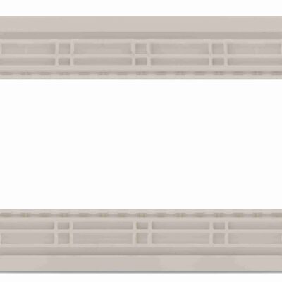 Supporto 6 Posti Sabbia Mapam Compatibile con Bticino Living Now