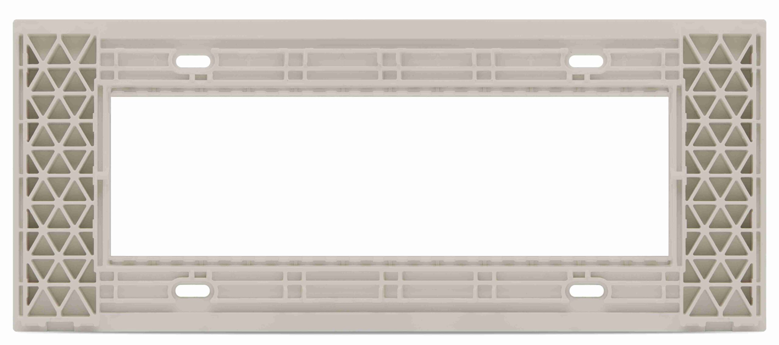 Supporto 6 Posti Sabbia Mapam Compatibile con Bticino Living Now