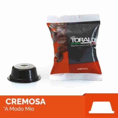 Toraldo Caffè 100 Capsule Miscela Cremosa Compatibile Lavazza A Modo Mio