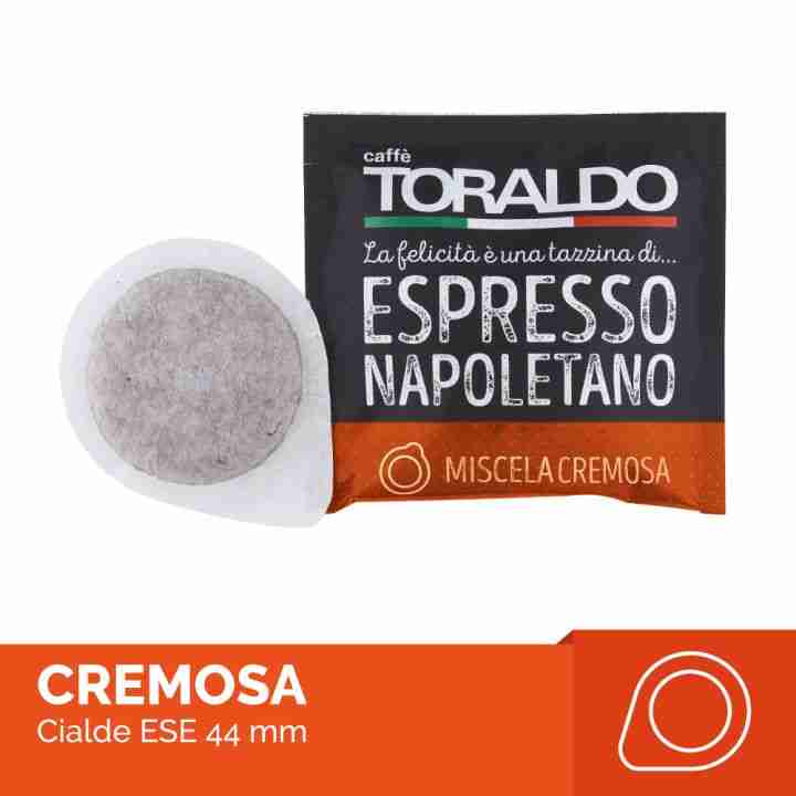 150 Cialde Caffè ESE 44mm Miscela Cremosa Toraldo - immagine 2