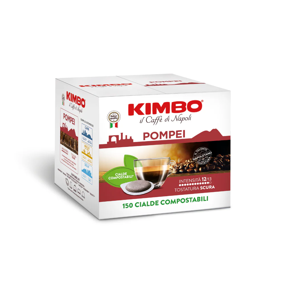 150 Cialde Caffè ESE 44mm Miscela Pompei Kimbo