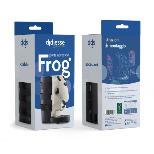 Kit Porta Accessori per Didiesse Frog Macchina da Caffè Cialde Bicchieri Palette
