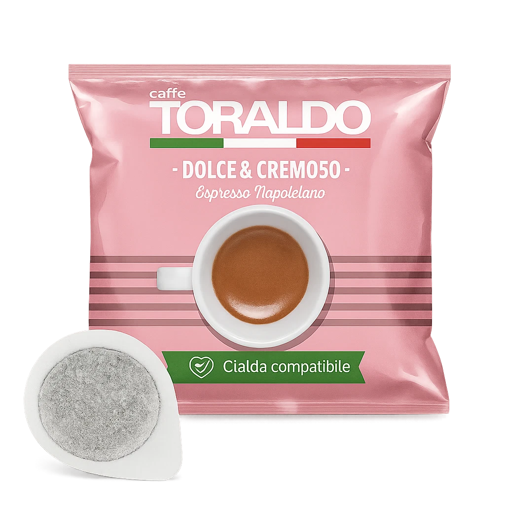 120 Cialde Caffè ESE 44mm Miscela Dolce e Cremoso + 15 Cialde in Omaggio Toraldo - immagine 2